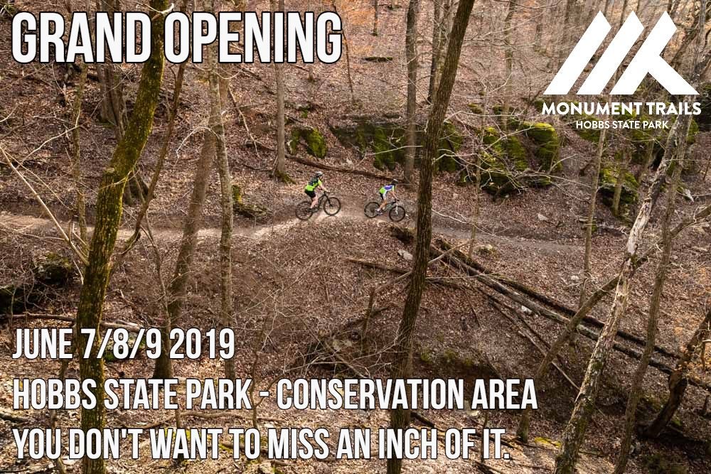 Hobbs State Park-Conservation Area Monument Trails Grand Opening